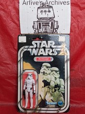 Vintage Star Wars STORMTROOPER 12 back B Kenner 1977