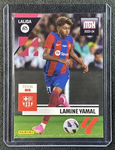 LAMINE YAMAL 2023 PANINI MEGACRACKS LA LIGA EA SPORTS #108 BIS ROOKIE BARCELONA