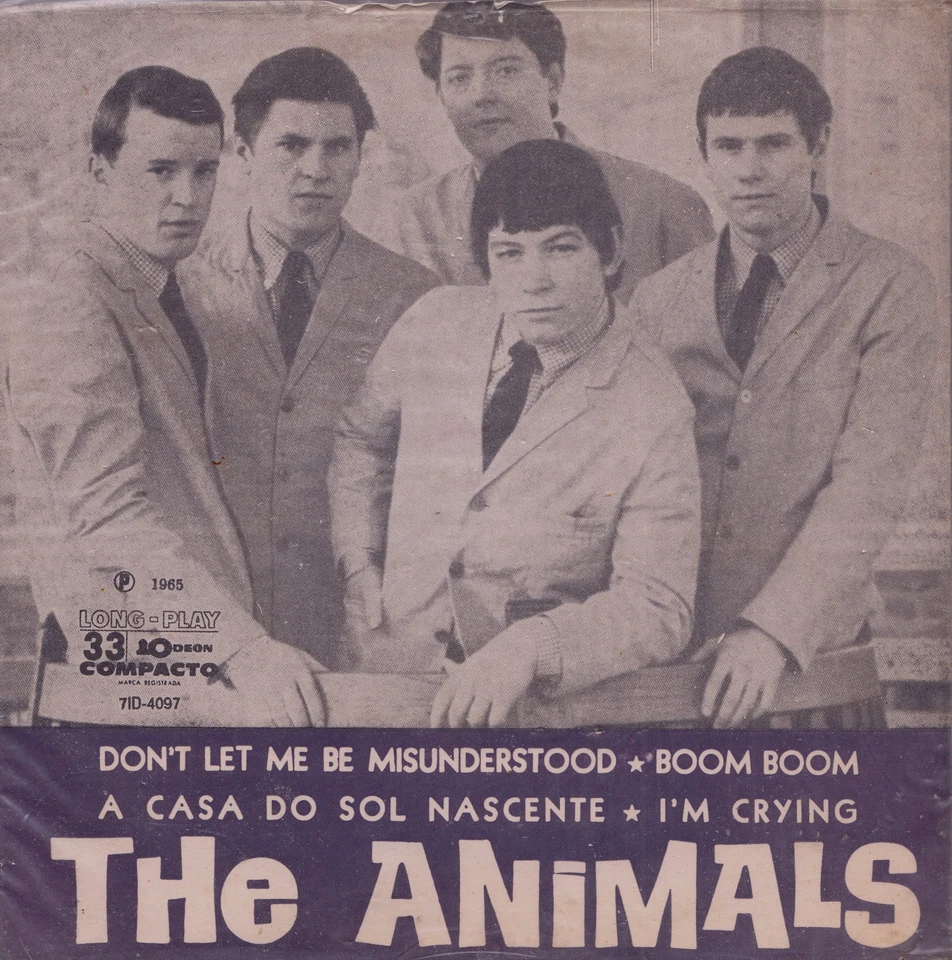 THE ANIMALS: scarce orig. 1965 self-titled Brazilian EP / Don't Let Me Be M.) - Bild 1 von 1