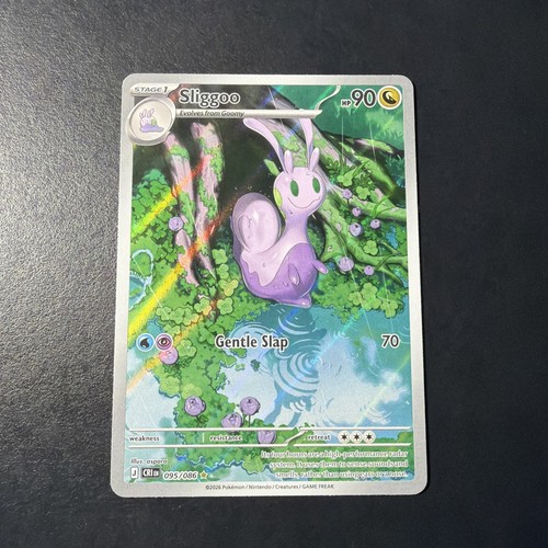Pokemon TCG - Sliggoo 095/086 Illustration Rare Chaos Rising ME04 - NM