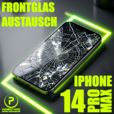 iPhone 14 Pro Max Reparatur, Display Frontglas Austausch   EXPRESS  