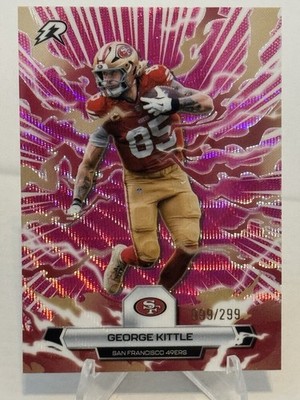 2025 Resurgence George Kittle Magenta Surge /299 #88 San Francisco 49er’s