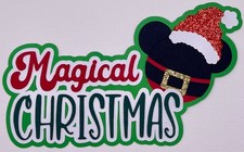 Disney Magical Christmas - Paper Piecing Scrapbook Embellishment Die Cuts