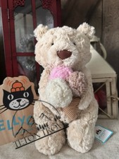 Authentic Jellycat Icecream Oatus Bartholomew Bear