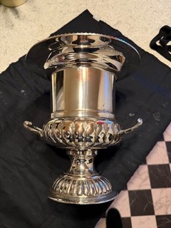 Fabulous Silver Plated Wine Cooler with Insert