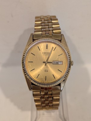 時計 Pattiya Vintage Gents Seiko SQ 5Y23-8A60 Presidential Date Adjust Watch | eBay