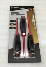 3pc SOUTHWIRE 1000 Volt Insulated Electrical Screwdriver Set