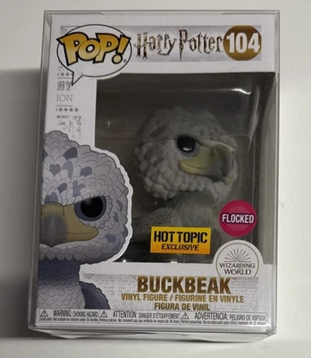 Funko Pop Harry Potter 104 Flocked Buckbeak Black eyes Hot Topic