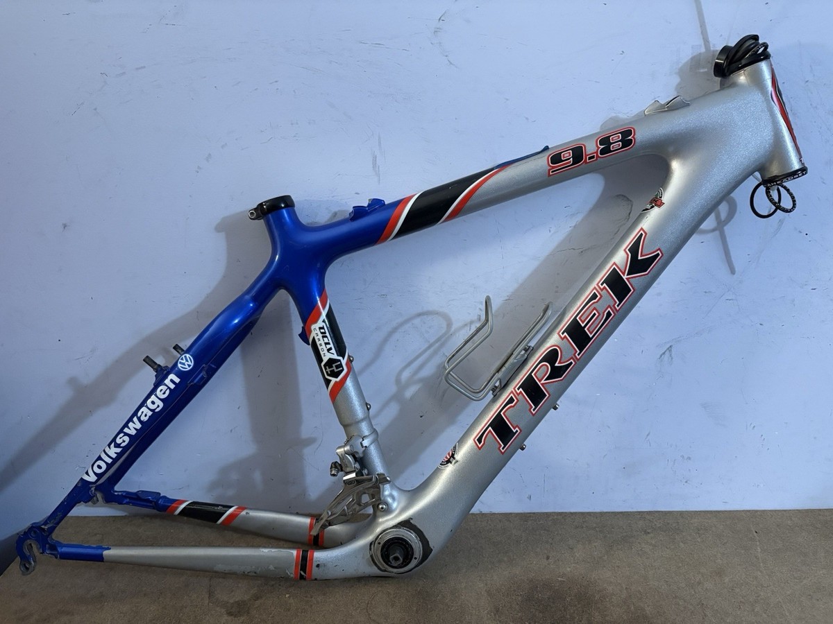 Trek 9.8 Carbon Fiber 17.5” Mountain Bike Frame Hardtail Vintage