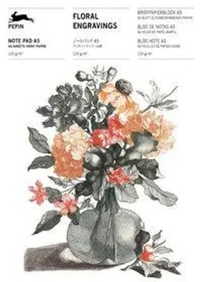 Floral Engravings | Writing Paper & Note Pad A5 | Pepin van Roojen | Deutsch