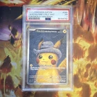 Pokémon Pikachu with Grey Felt Hat Promo Scarlet & Violet 085 English PSA 1