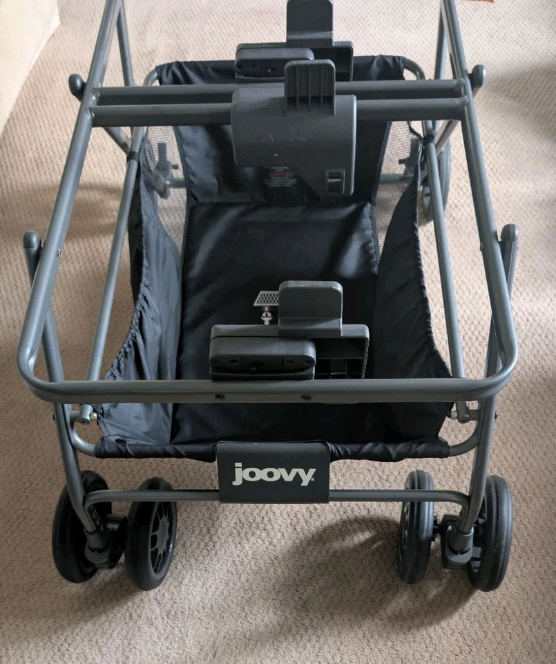 Marco de cochecito Joovy Twin Roo+ asiento de coche infantil Foto 4 de 4