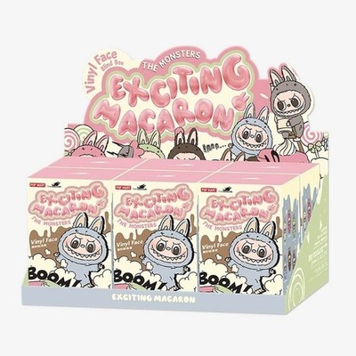 NEW 100% AUTHENTIC POP MART LABUBU EXCITING MACARON MONSTER VINYL