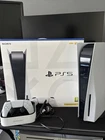 Sony PlayStation 5 825 GB White Disc Console With Controller And Charging Dock