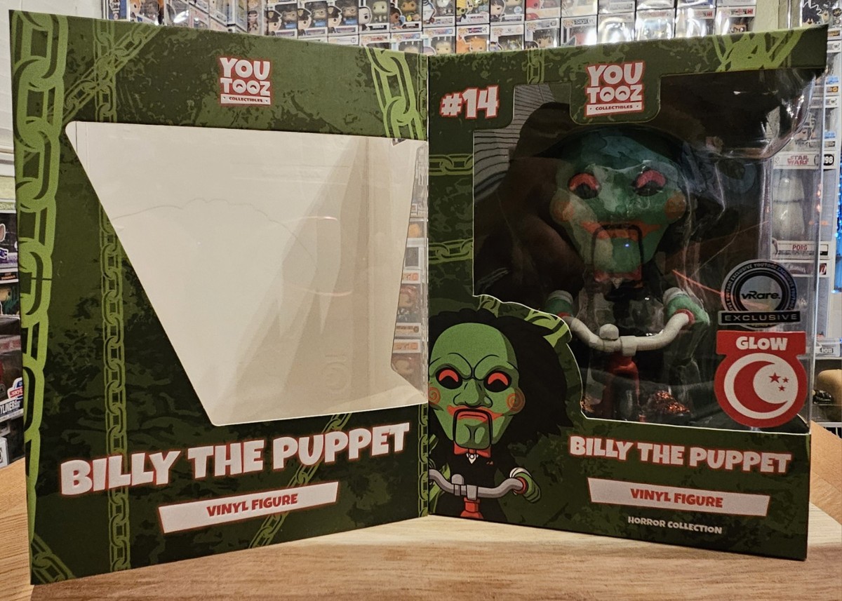 Youtooz Saw Collection Billy the Puppet #14 GITD VRare Exclusive