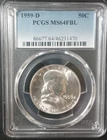1959-D PCGS MS64 FBL Franklin Half Dollar 46231470