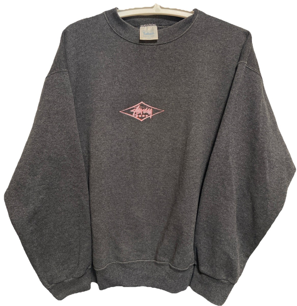 Vintage USA 80s Early STÜSSY SURF Print On TULTEX MAXIMUM SWEATS