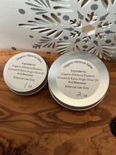 Organic HIBISCUS FLOWER Hydrating Balm / Salv...