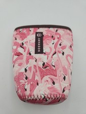Javasok Iced Coffee Insulated Neoprene Cup Sleeve 22-28 Oz Flamingos