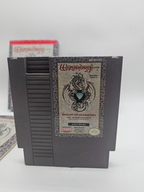 Wizardry: Knight of Diamonds - The Second Scenario Nintendo NES COMPLETE w/ Box