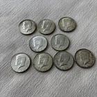 Lot of 13 Kennedy U.S. Silver Half Dollars 1966-1968