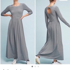 Anthropologie Sunday in Brooklyn Striped Maxi Dress NWT Size M