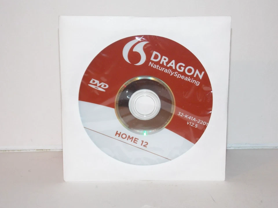 NEW Dragon Naturally Speaking 12 Home Edition Speech Recognition Software w/ Mic - Image 2 of 4