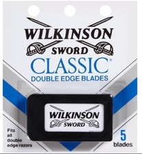 Wilkinson Sword Double Edge Razor Blades, 5 C...
