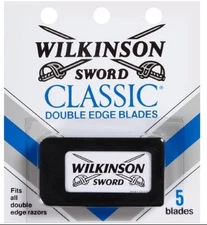 Wilkinson Sword Double Edge Razor Blades, 5 Count