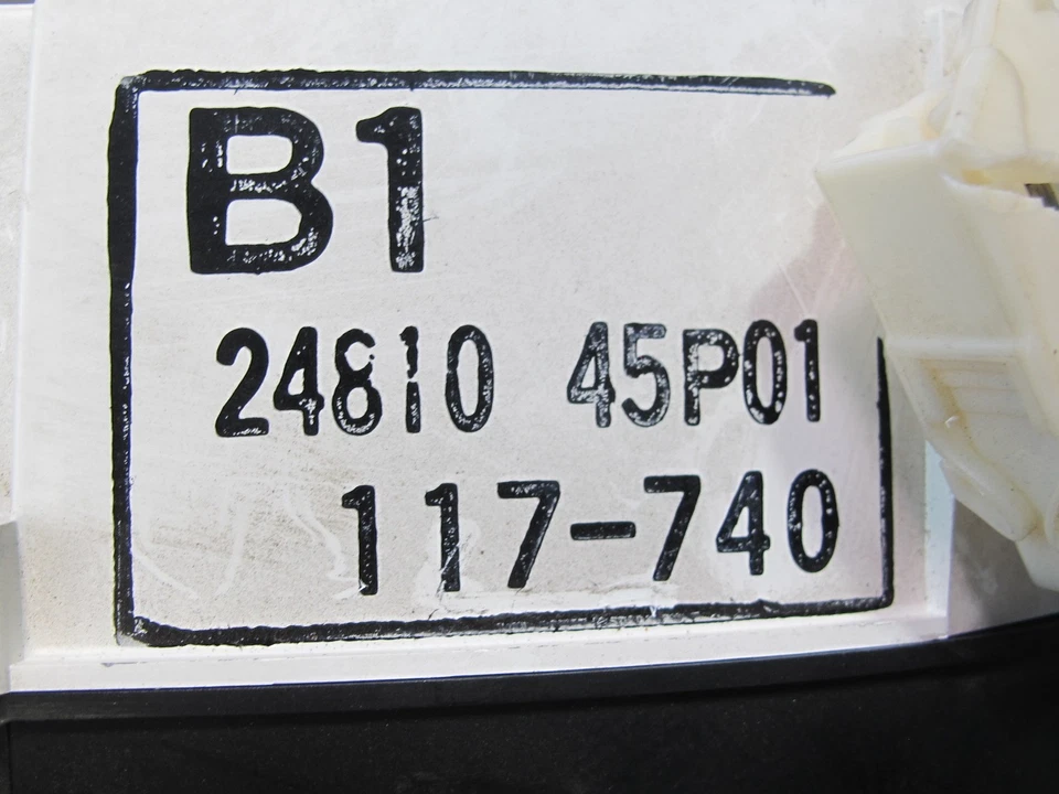 1993 Nissan Z32 300Zx não turbo m/t medidor de painel de instrumentos velocímetro fabricante de equipamento original - Imagem 3 de 4