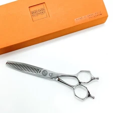 Mizutani Z DUAL ZD-3 Thinning Scissors Hairdressing 6-inch Used sc2348