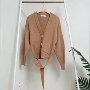 Egoist Gold Pearl Belt Cardigan