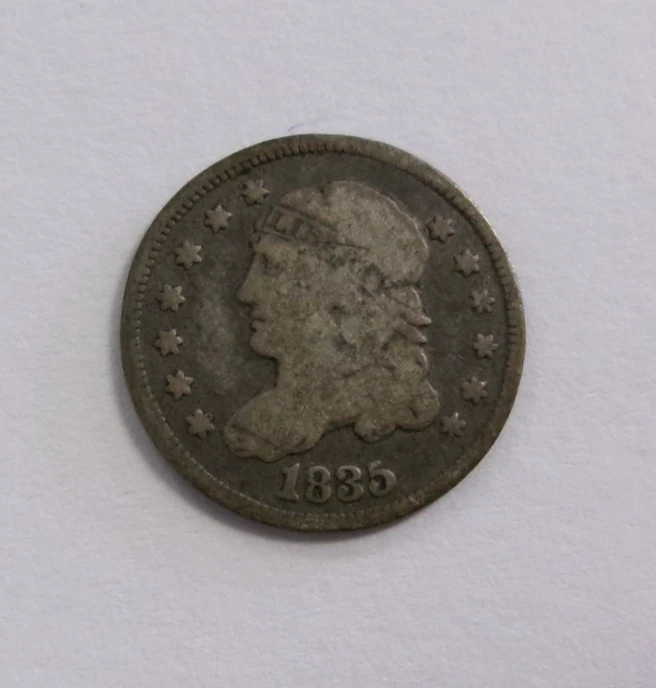 1835 Year Capped Bust Half Dimes (1829-1837) for sale | eBay
