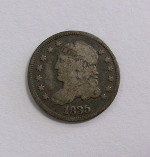 1835 Capped Bust Half Dime