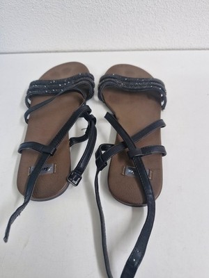 Bata - schwarze Damen Sandalen - Sandaletten - Gr. 39 - wie Neu!