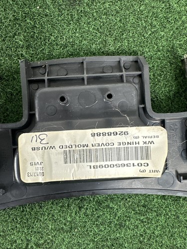 2012-2015 DODGE DURANGO CENTER CONSOLE ARMREST HINGE COVER OEM C01365009BL - Picture 8 of 10