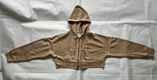 Aeropostale Cropped Tan Jacket XS