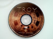 Troy DVD 2004 Special Features Disc Epic Action Brad Pitt