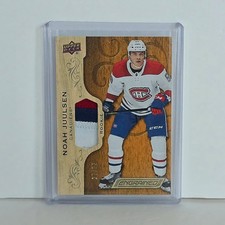 2018-19 Upper Deck Engrained Rookies Noah Juulsen #89 Premium Patch /35 Rookie