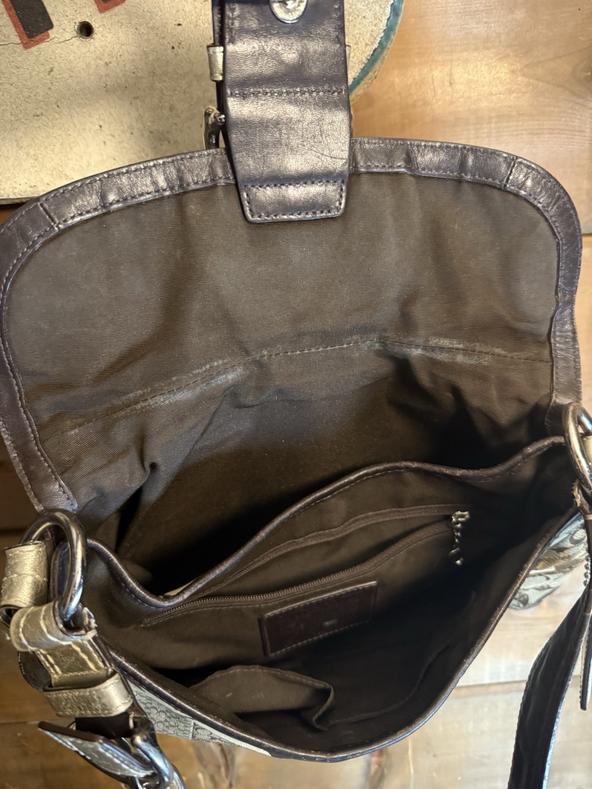 Y2K Coach Patchwork Soho shoulder bag F12316 Vint… - image 7