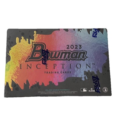 2023 Topps Baseball MLB Bowman Inception Hobby Box - 2 Autogramme - Neu