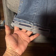 VINTAGE Marithe Francois Girbaud Mens 38 Blue Pants Baggy Denim