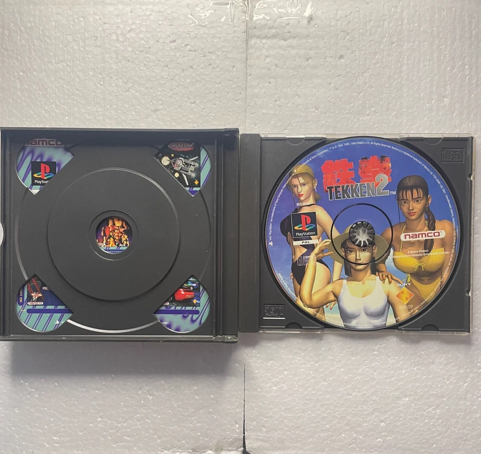 Tekken 2 Dual Case Sony Playstation 1 PS1 PSX PAL Game + Manual Included Tested - Image 4 of 4