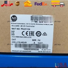 2080-LC30-48QVB AB Micro830 48 I/O  Controller   US Free Tax