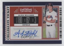 2019 Panini Elite Extra Edition 10/150 Alika Williams #USA-AW Auto a3i