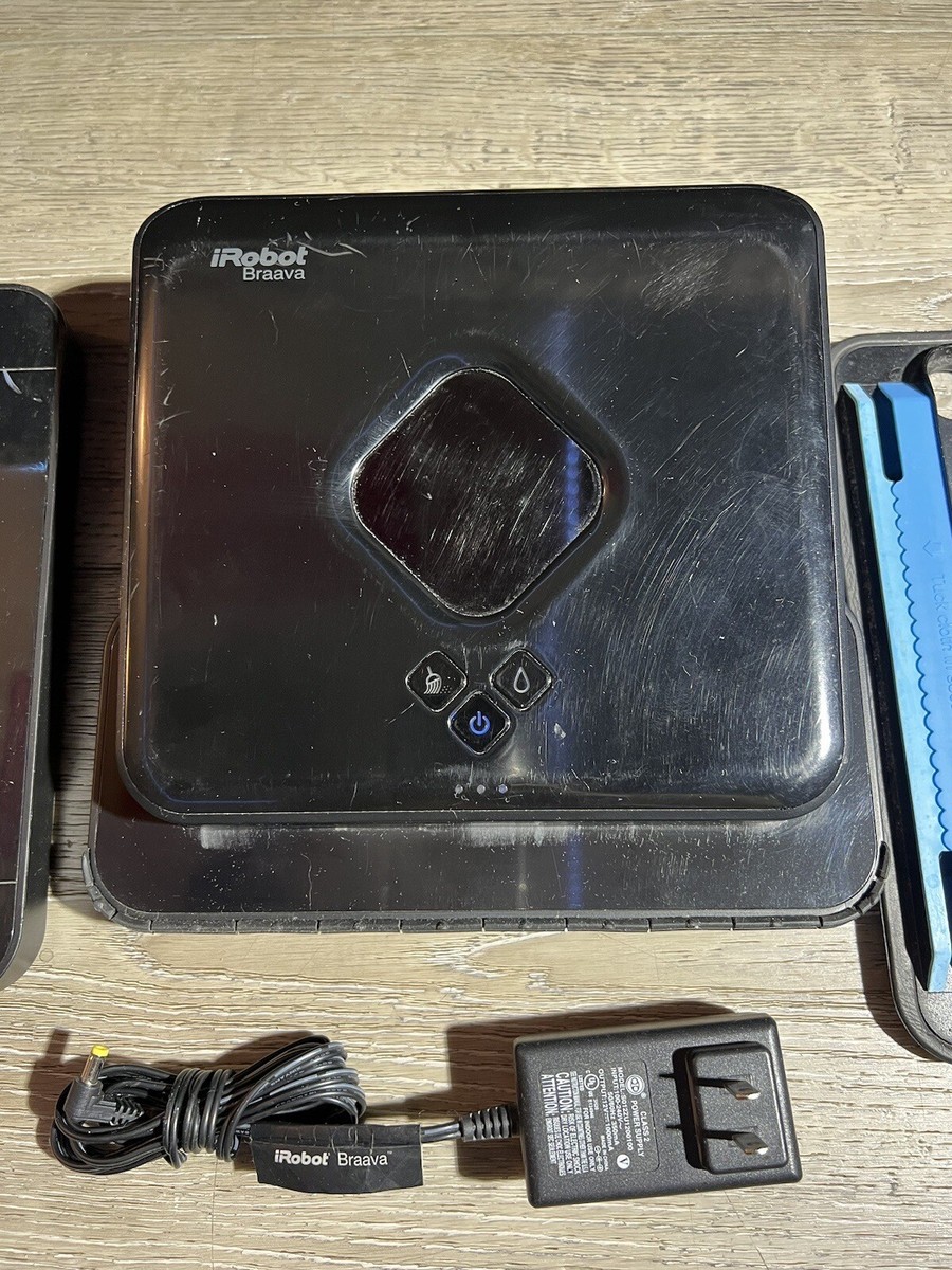iRobot Braava 380 Robot Mop Black Charge Cradle. | eBay