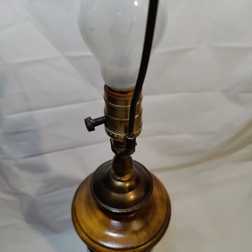 Nautical Lantern Table Lamp Brass Vintage 3 Way Switch Vintage - Picture 6 of 8