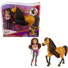 Dreamworks Spirit Untamed Lucky Doll & Spirit New Kids Childrens Toy Mattel
