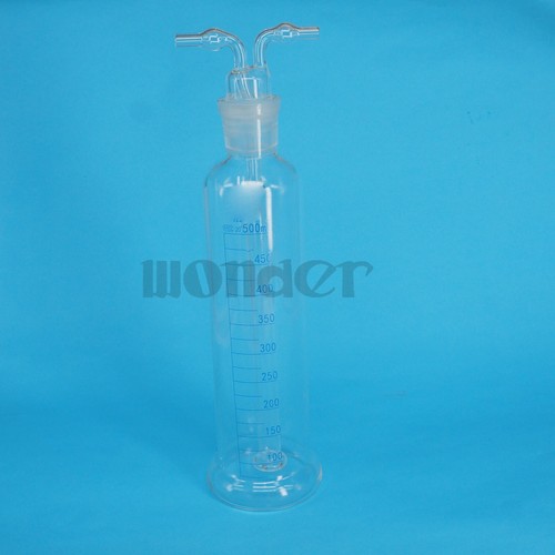 100ml/150ml/250ml/500ml Borosilicate Glass Monteggia Gas Washing Bottle Lab - Picture 12 of 16