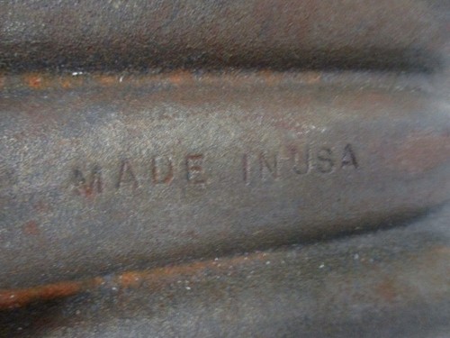 WAGNER WARE CAST IRON KRUSTY KORN KOBS CORN BREAD PAN 12" X 6" ANTIQUE - Picture 4 of 4